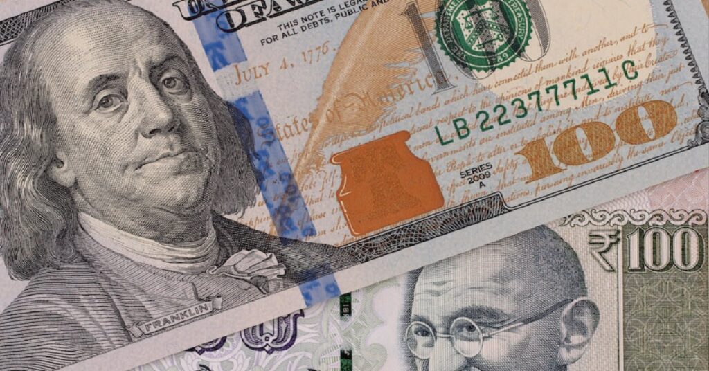 USD/INR loses traction